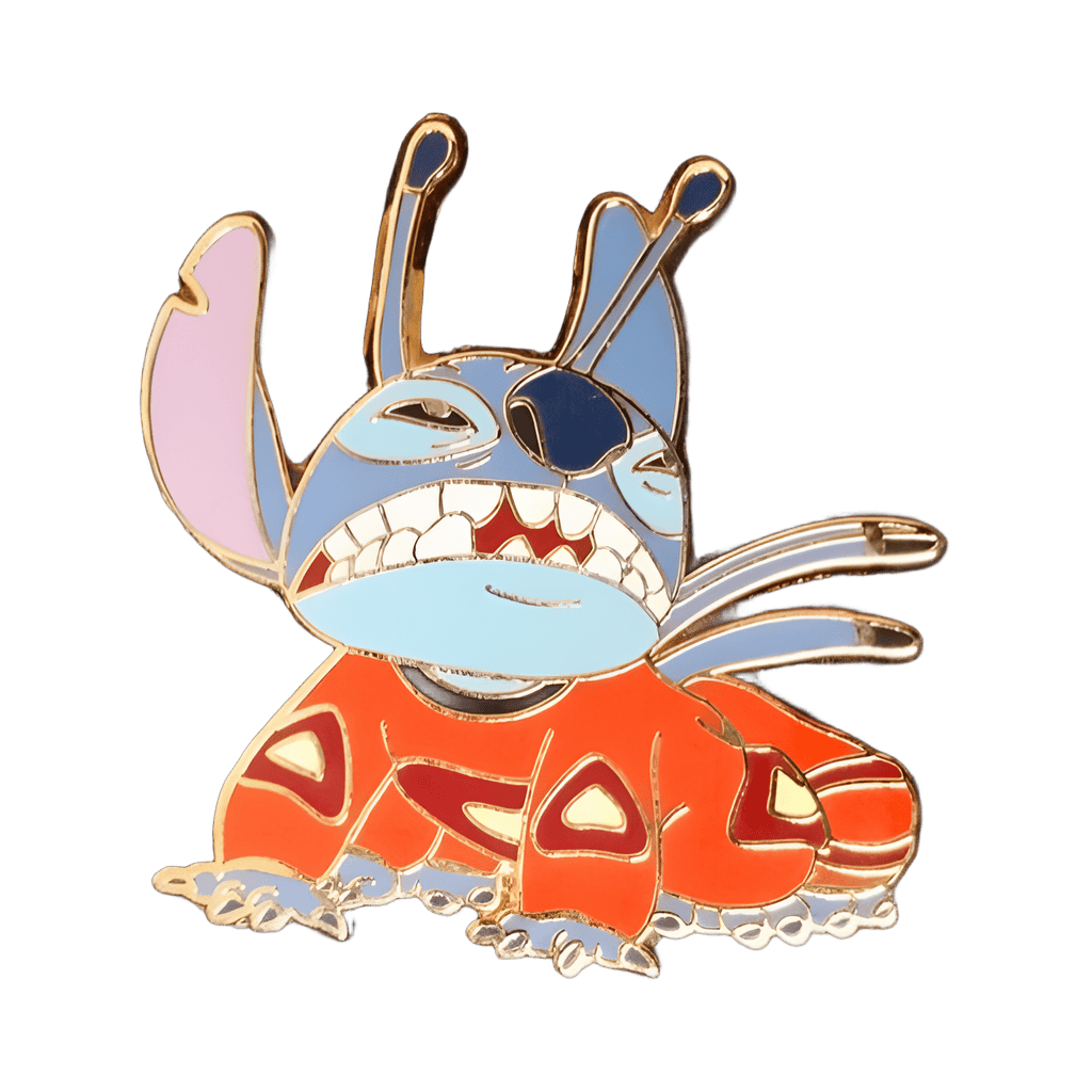 Alien Stitch Crawling in Space Suit Disney pin