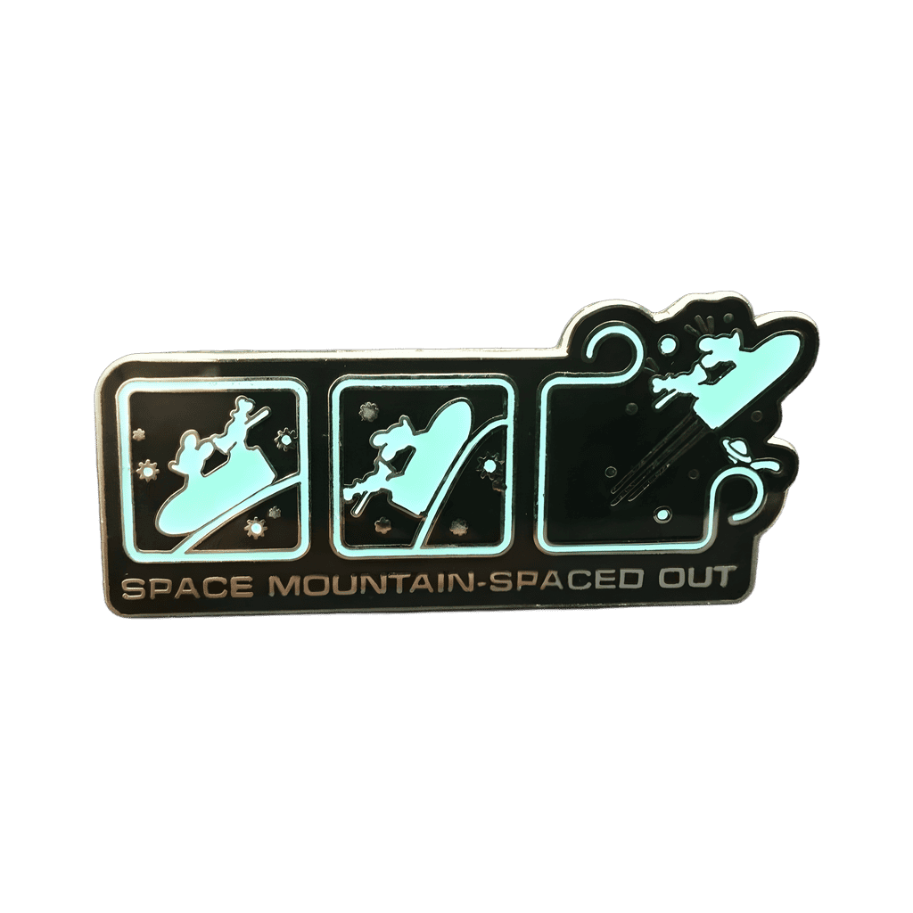 Spaced Out (Mickey and Goofy) Disney pin