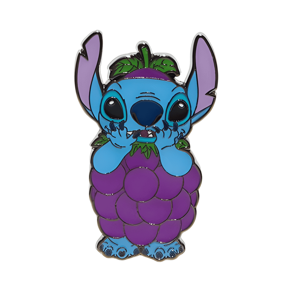 Grapes Stitch Disney pin