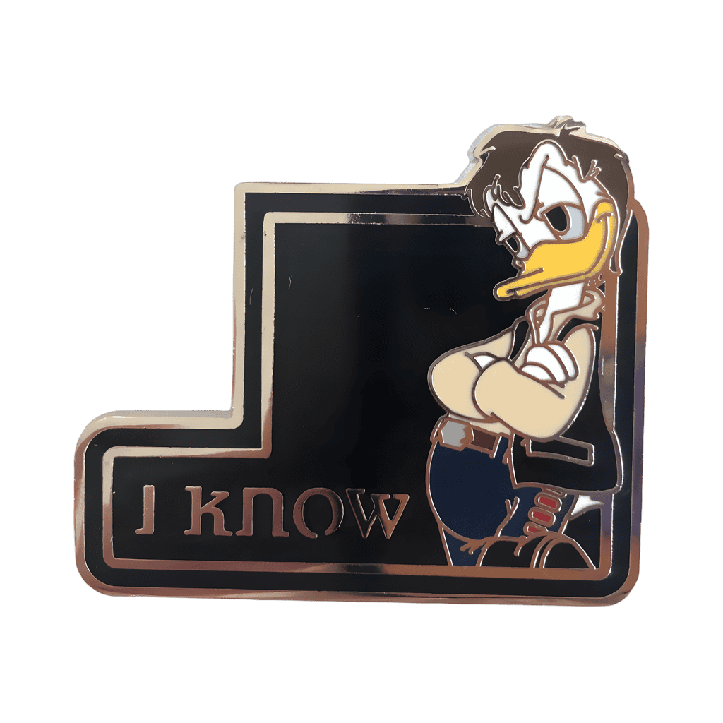 Donald Duck as Han Solo Disney pin