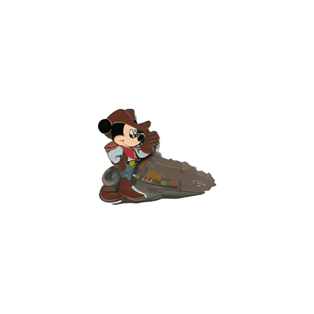 Mickey at Big Thunder Mountain Railroad Disney pin