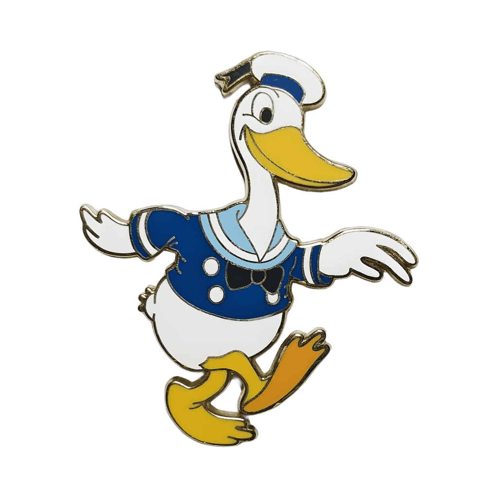 Walking Left Donald Disney pin