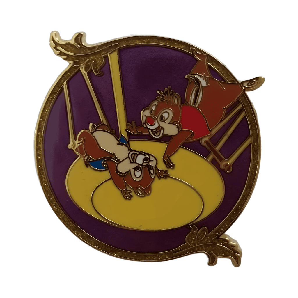Chip & Dale Trapeze Fliers Disney pin