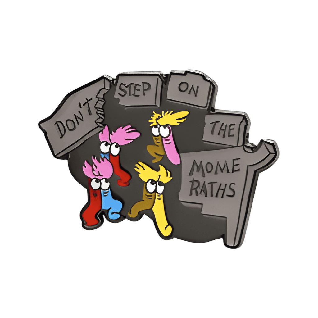 Don’t Step On the Mome Raths Disney pin