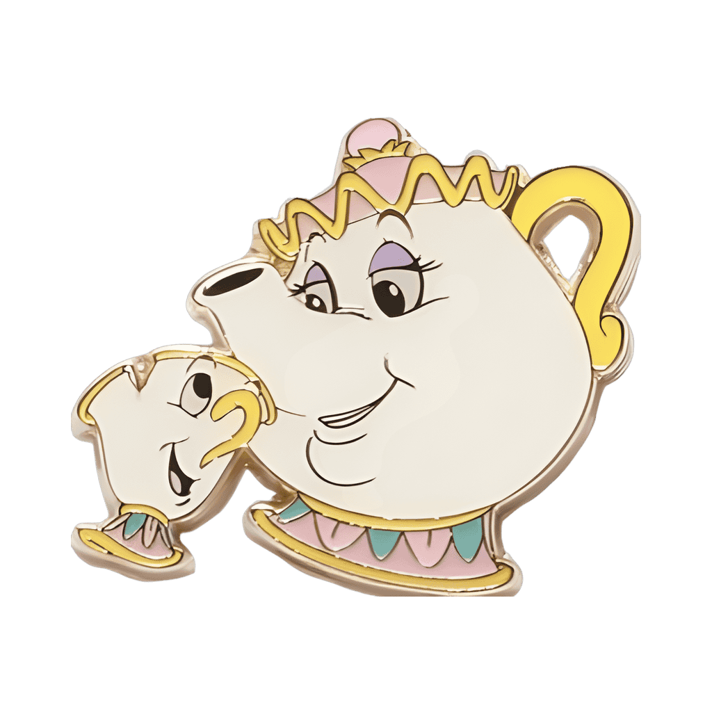 Chip and Mrs. Potts Disney pin