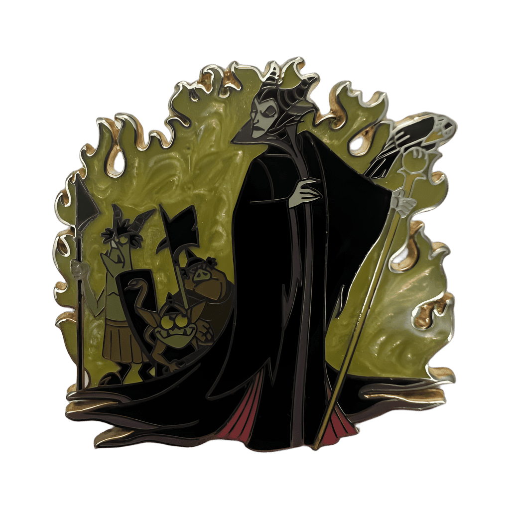 Maleficent with the Goons Disney pin