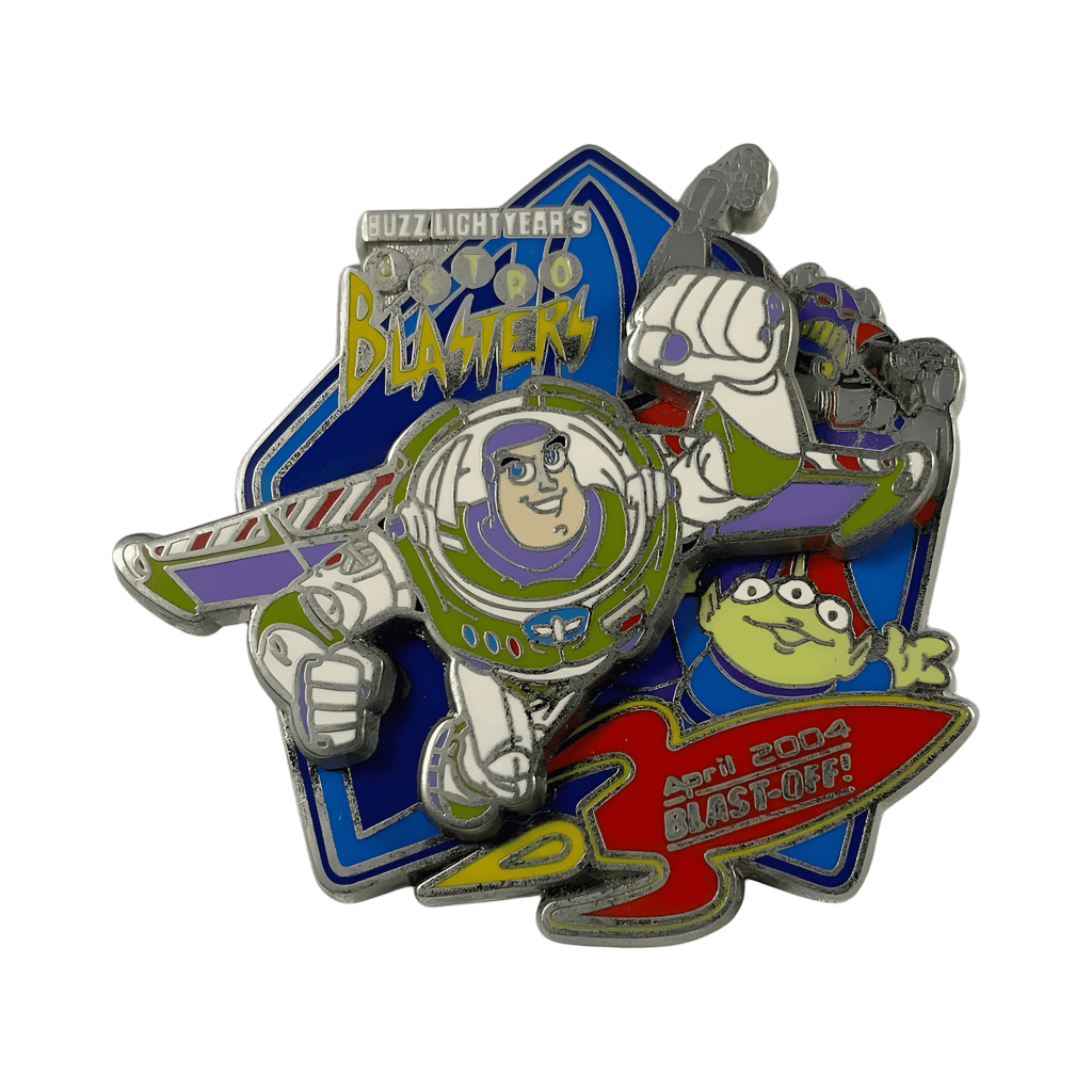 Buzz Lightyear and Little Green Men Slider Disney pin