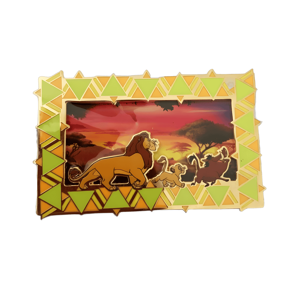 Mufasa, Simba and Pumbaa Disney pin
