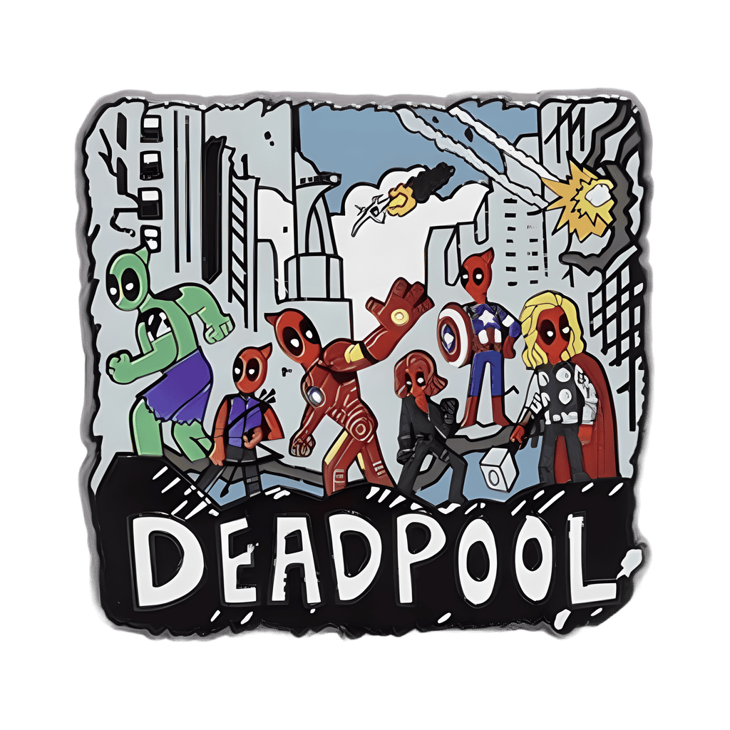 Deadpool as Avengers Disney pin