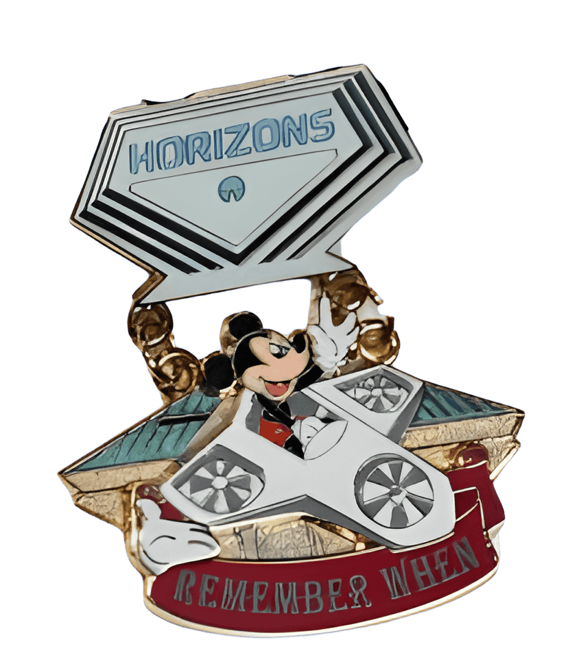 Horizons Dangle Disney pin