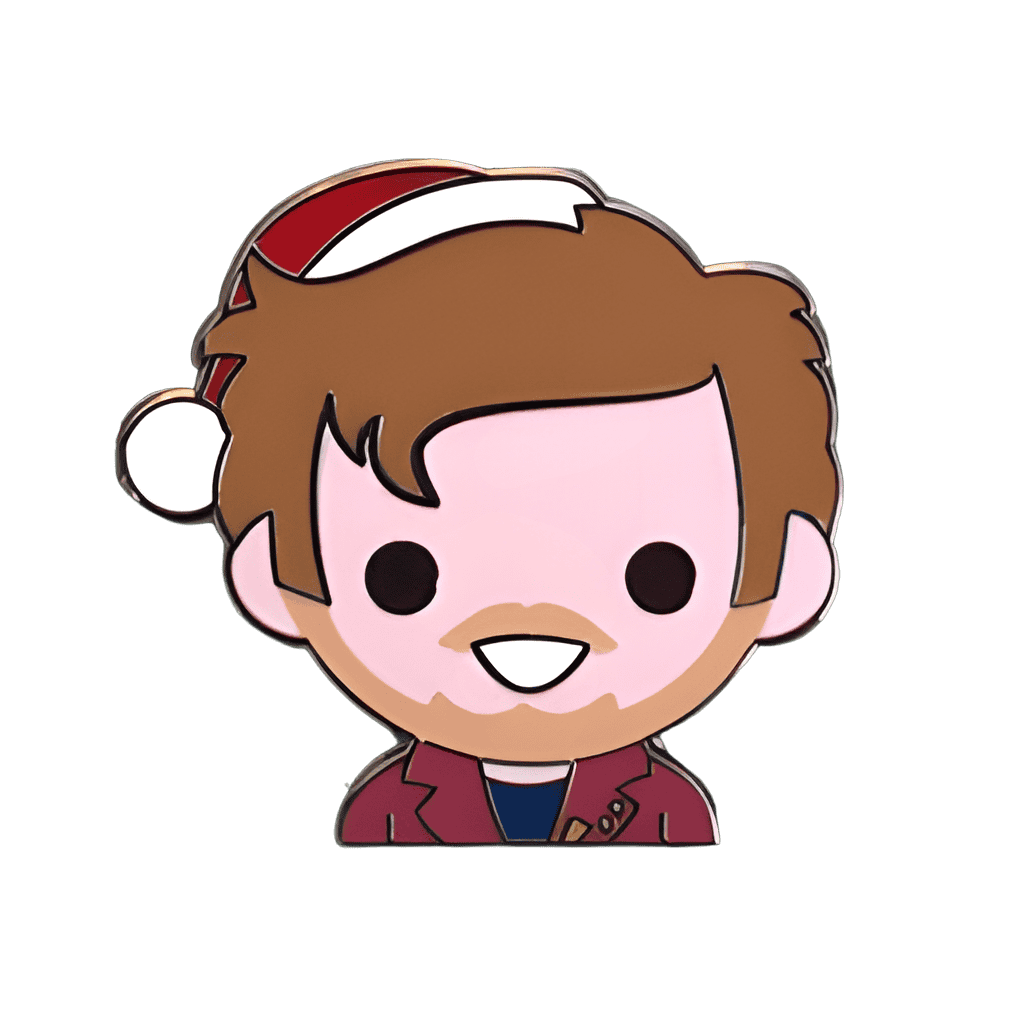 Santa Hat Peter Quill Disney pin