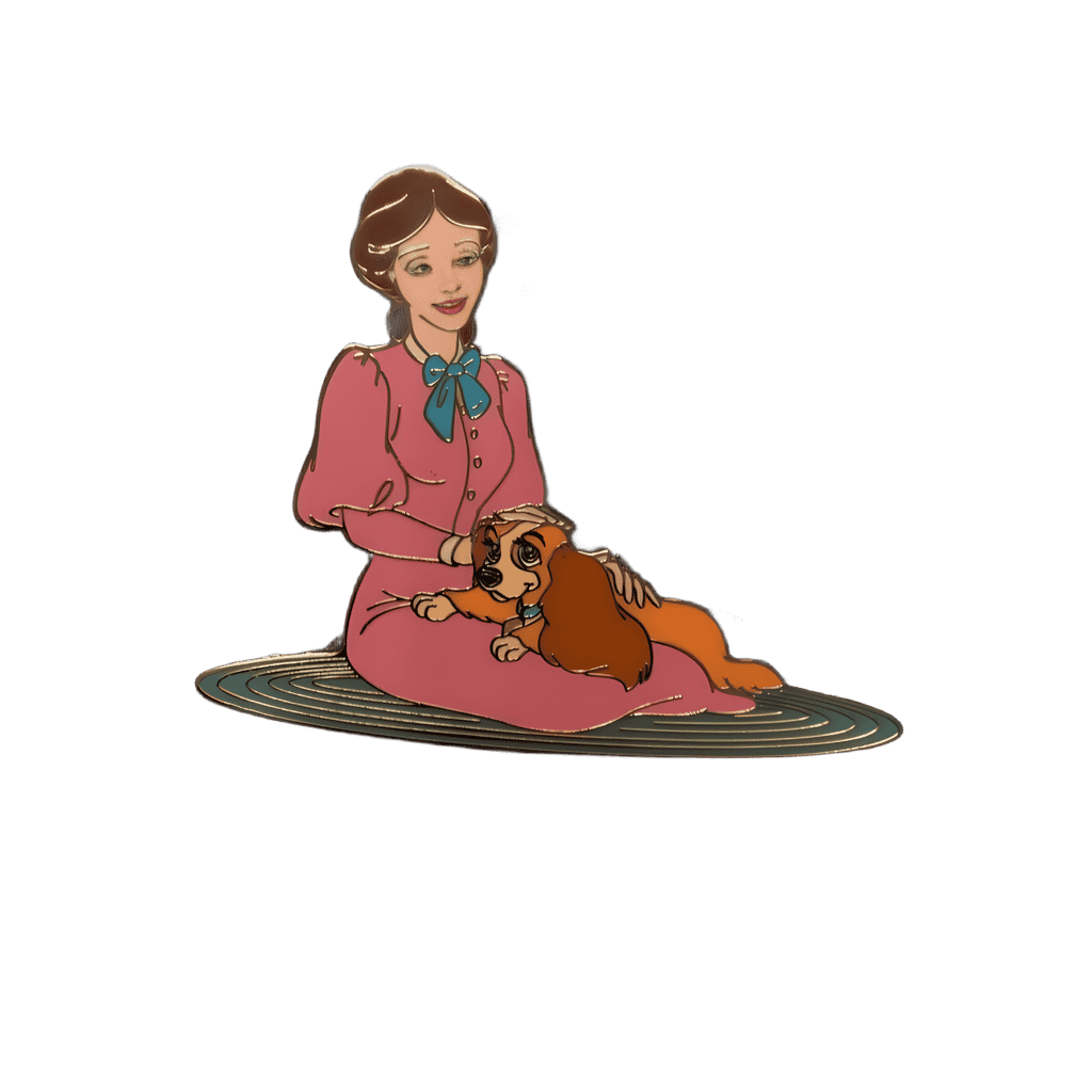 Mrs. Darling and Lady Disney pin