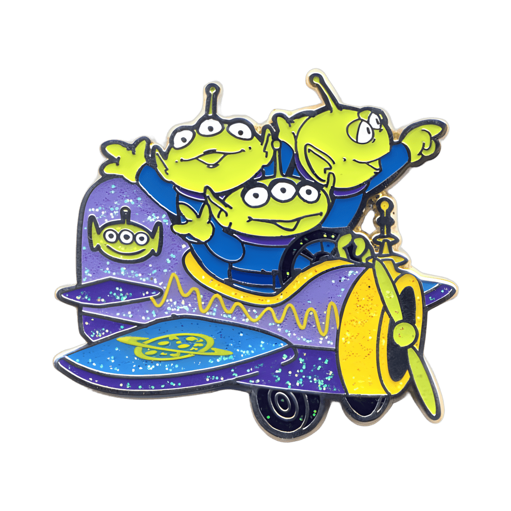 Little Green Men Disney pin