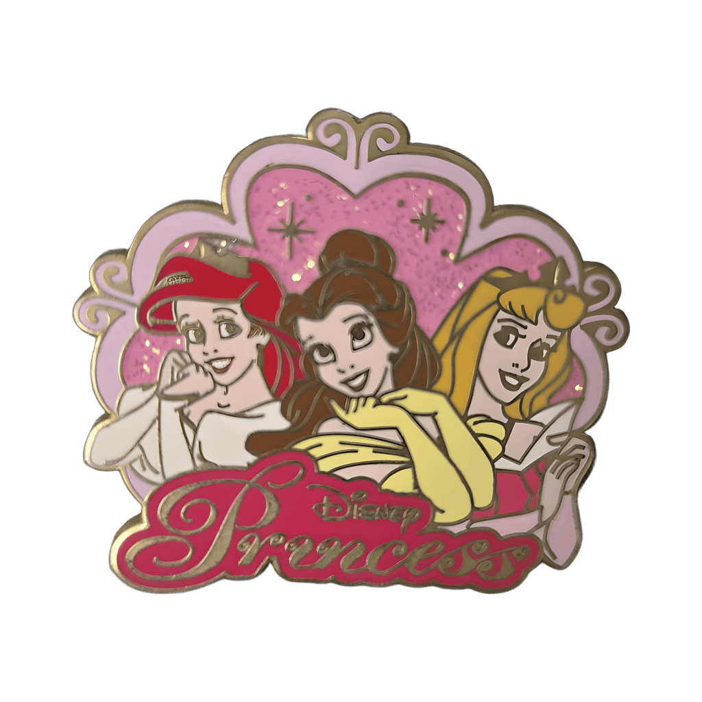Princess Cluster Ariel Belle Cinderella Disney pin