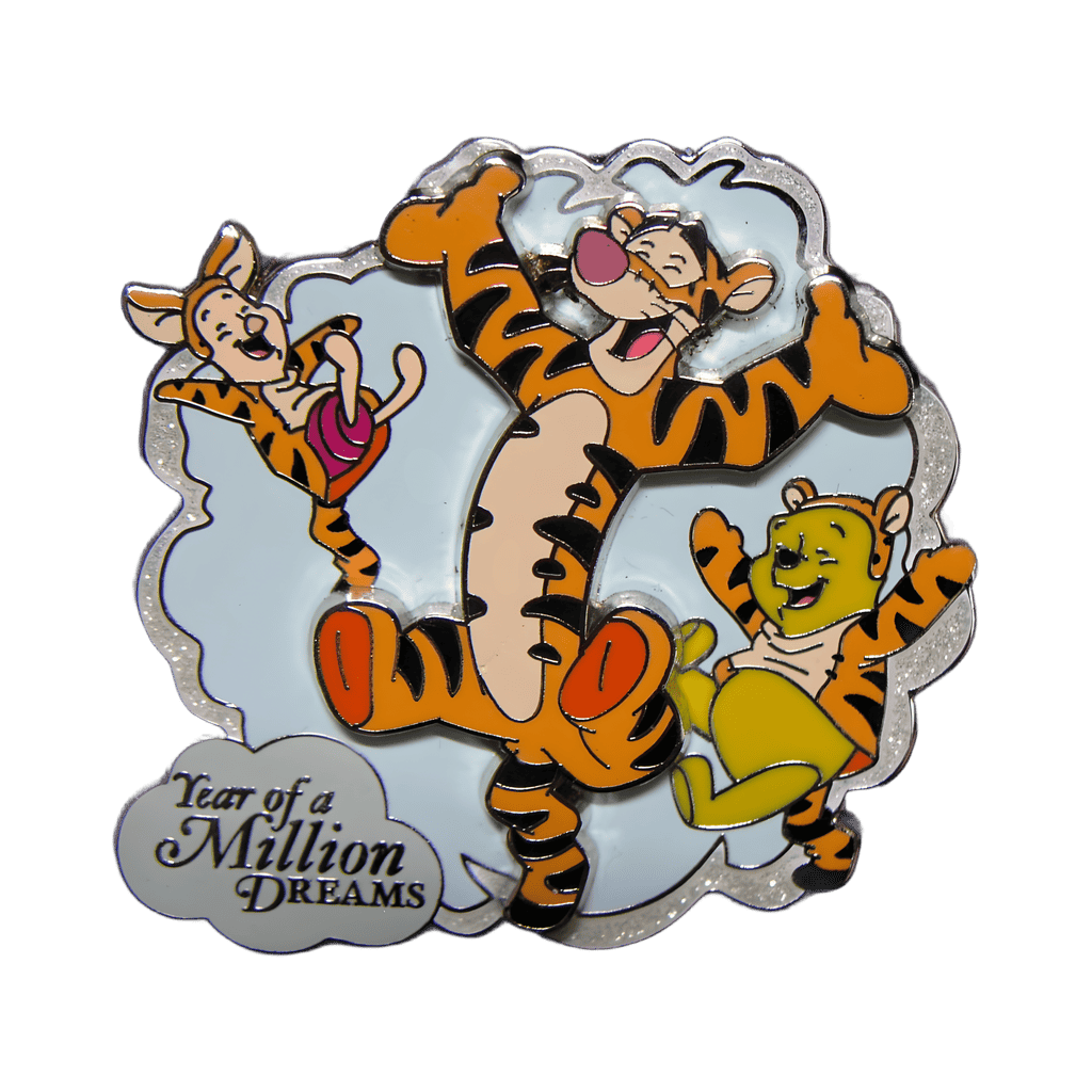 Tigger, Pooh, and Piglet Bouncing Disney pin
