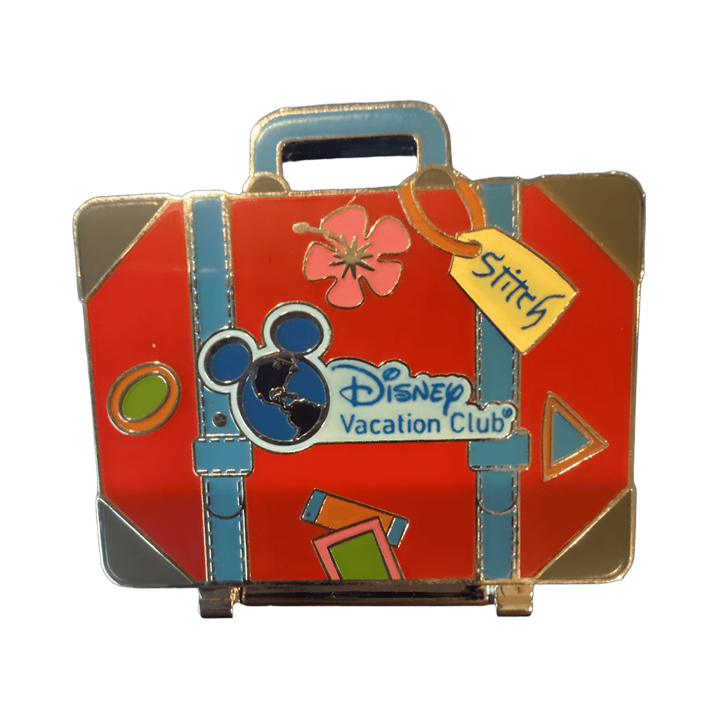 Stitch Suitcase Disney pin