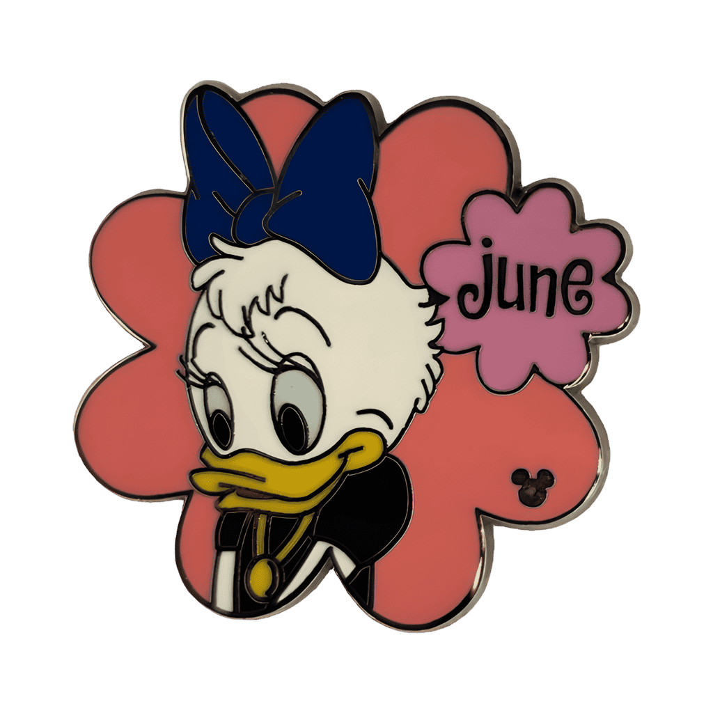 Duck Flower - June Disney pin