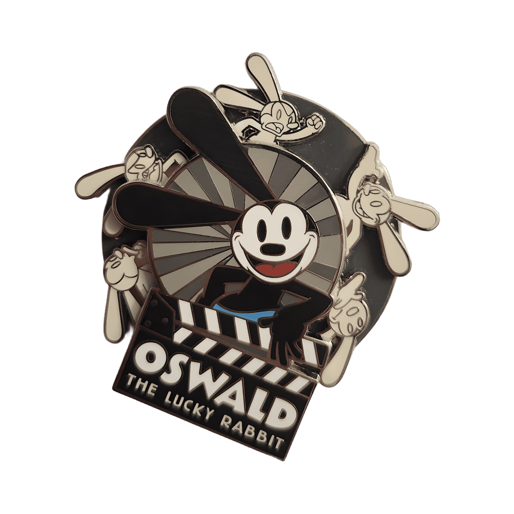Oswald the Lucky Rabbit Clapboard Spinner Disney pin