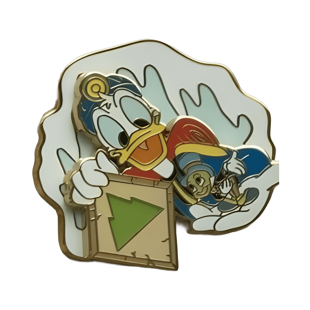 Donald Duck & Jiminy Cricket Disney pin