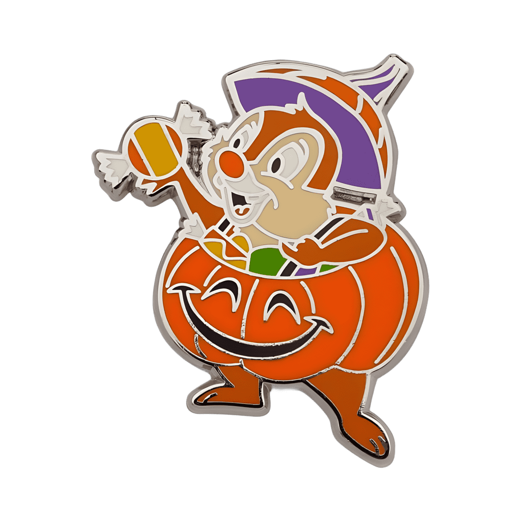 DLR/WDW - Halloween 2021 - Chip 'n Dale Pumpkin Set - Dale Disney pin