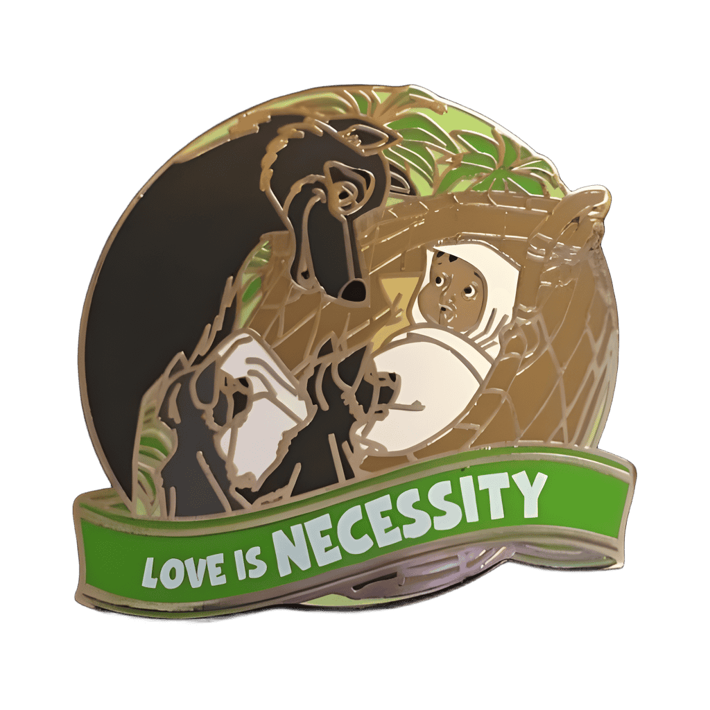 Love is Necessity Disney pin