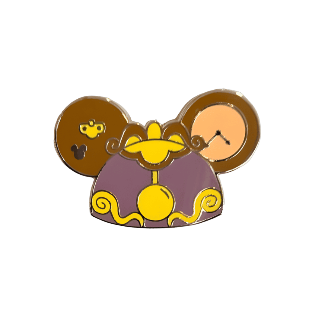 Cogsworth Disney pin