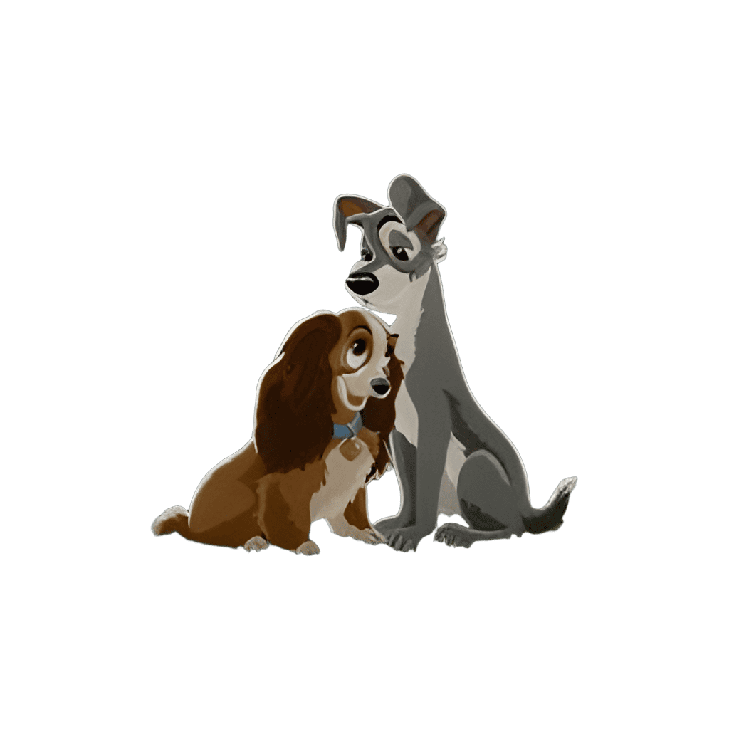 Moonlight Romance - Lady and the Tramp Disney pin