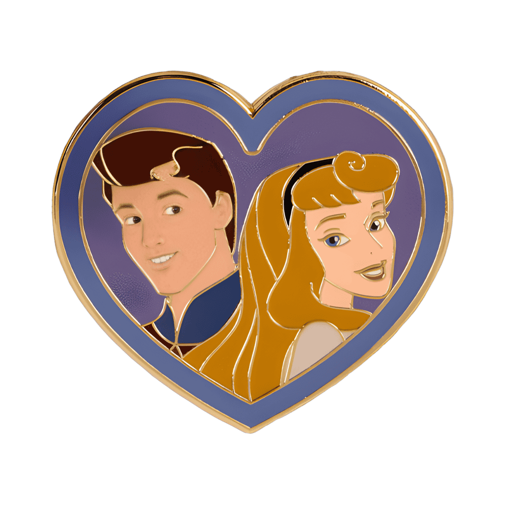 Phillip & Aurora Disney pin
