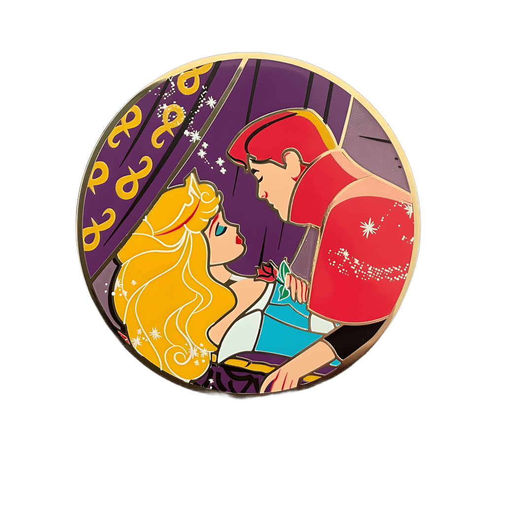 Aurora and Phillip Disney pin