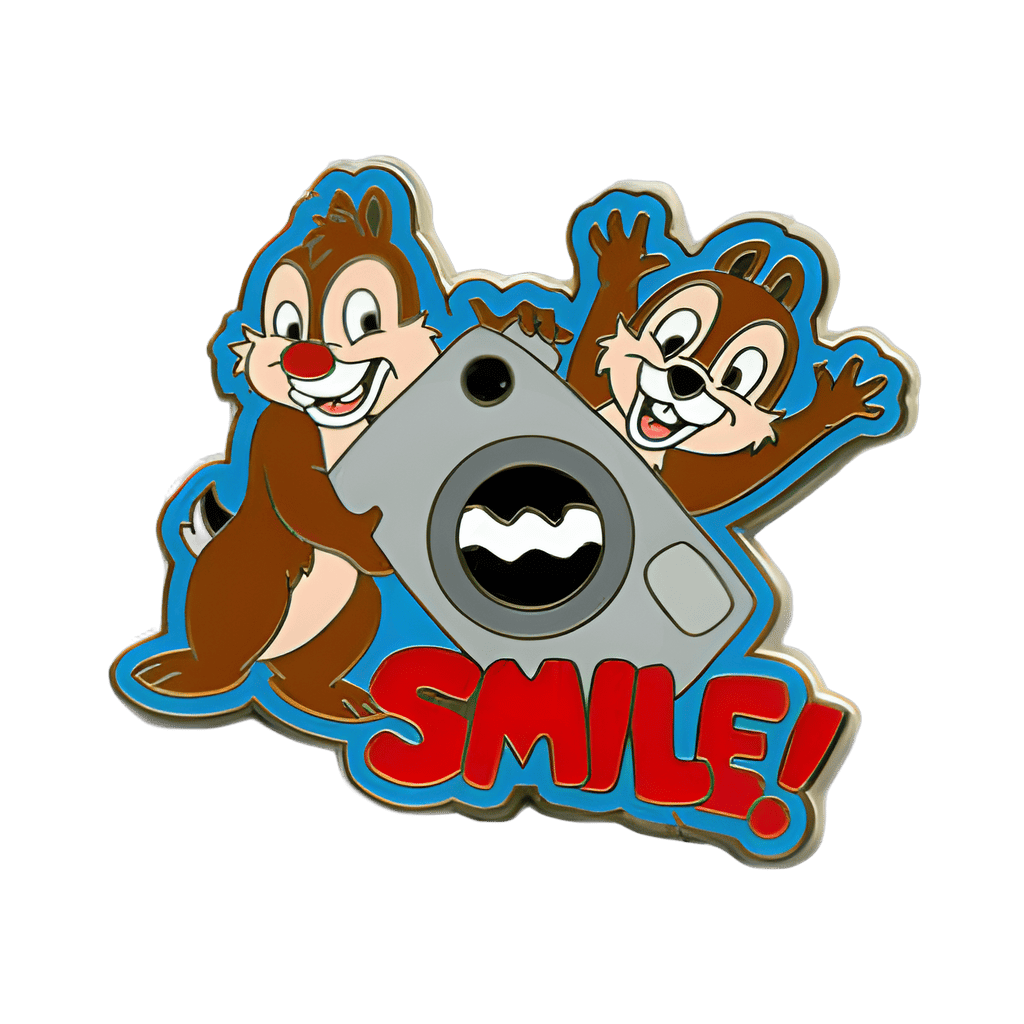 Smile! - Chip & Dale Disney pin