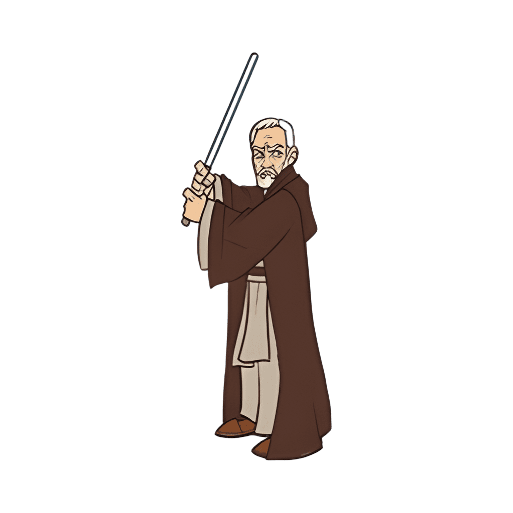 Obi-Wan Kenobi Disney pin
