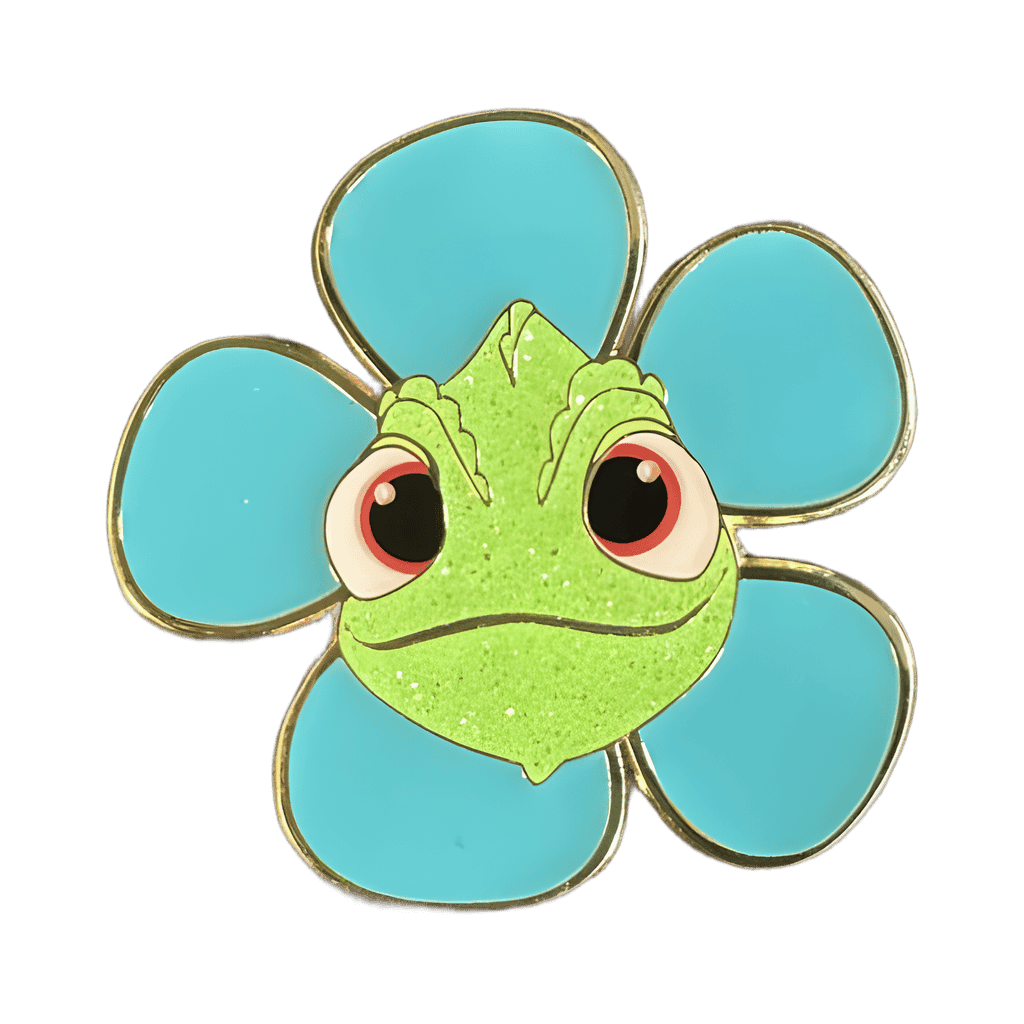 Pascal Flower Disney pin