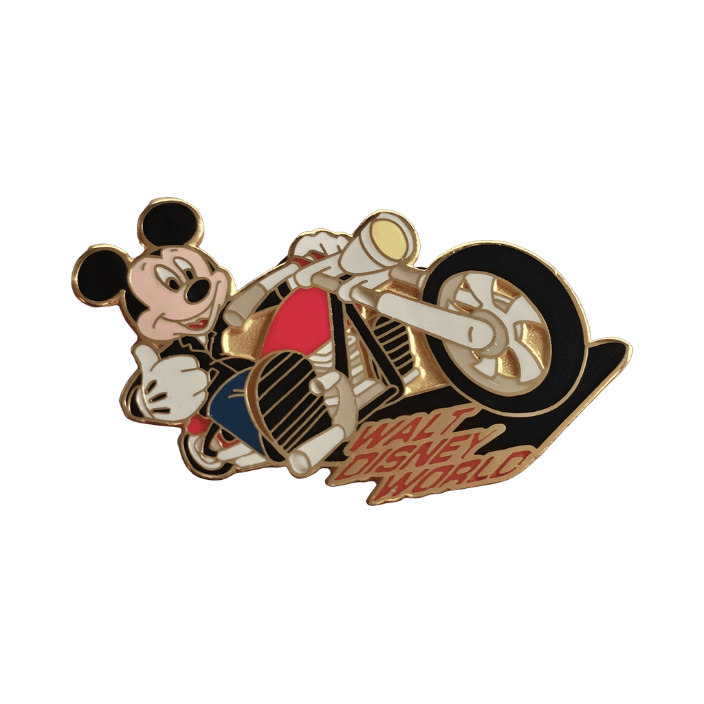 Mickey on Motorcycle Disney pin