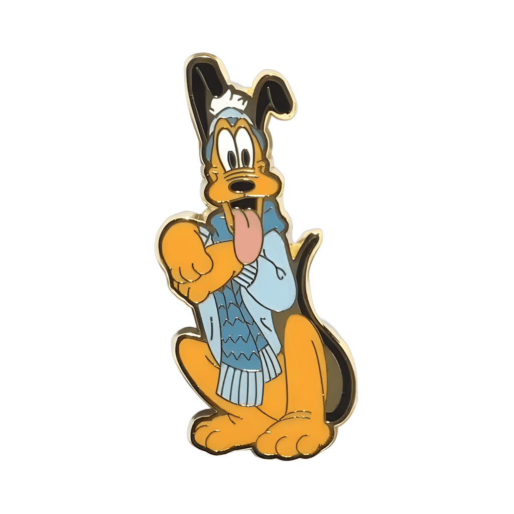Pluto Blue Scarf Disney pin