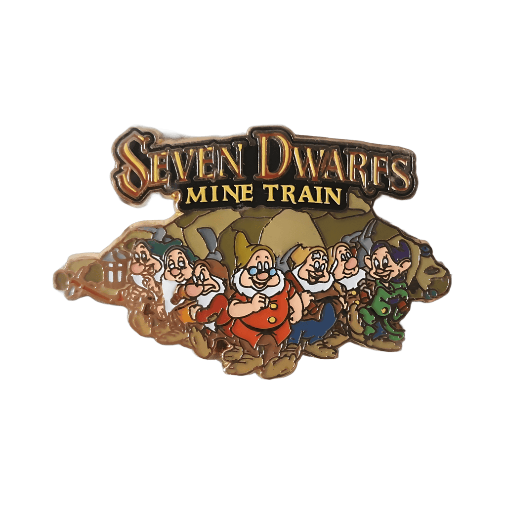 Seven Dwarfs Mine Train Disney pin
