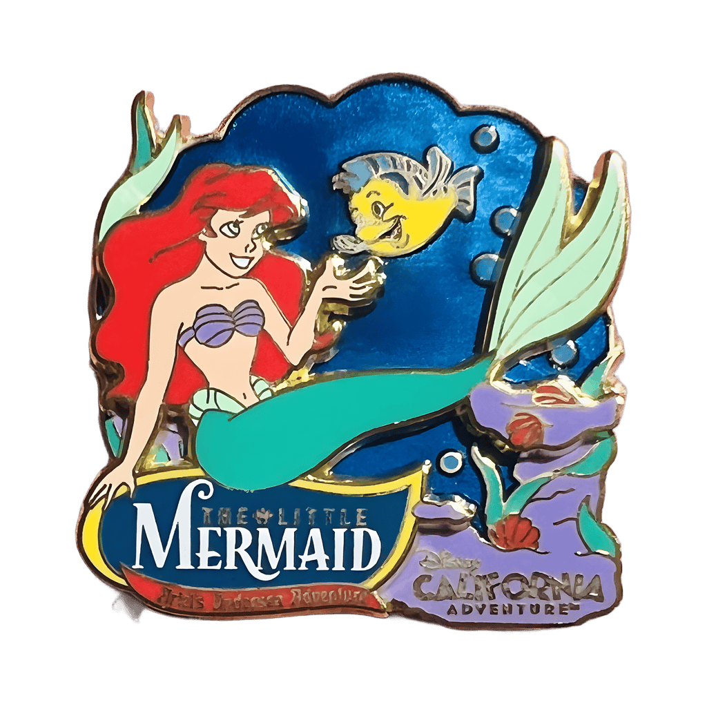Ariel’s Undersea Adventure - Ariel and Flounder Disney pin