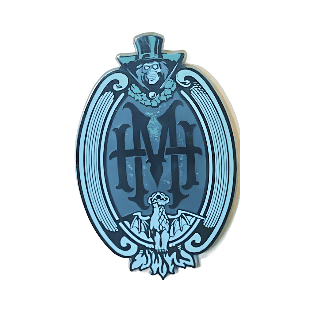 The Haunted Mansion Logo Disney pin