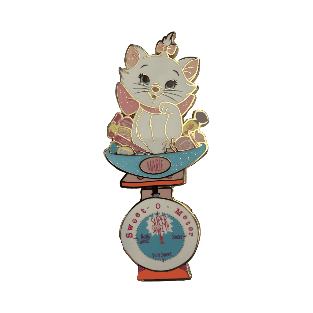 Marie Sweet-O-Meter Disney pin