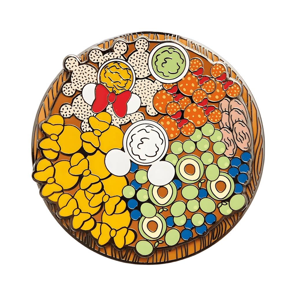 Mickey and Minnie - Charcuterie Board Spinner Disney pin
