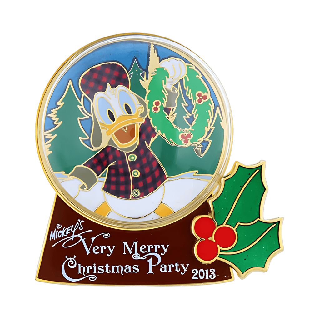 Donald Duck Snow Globe Disney pin
