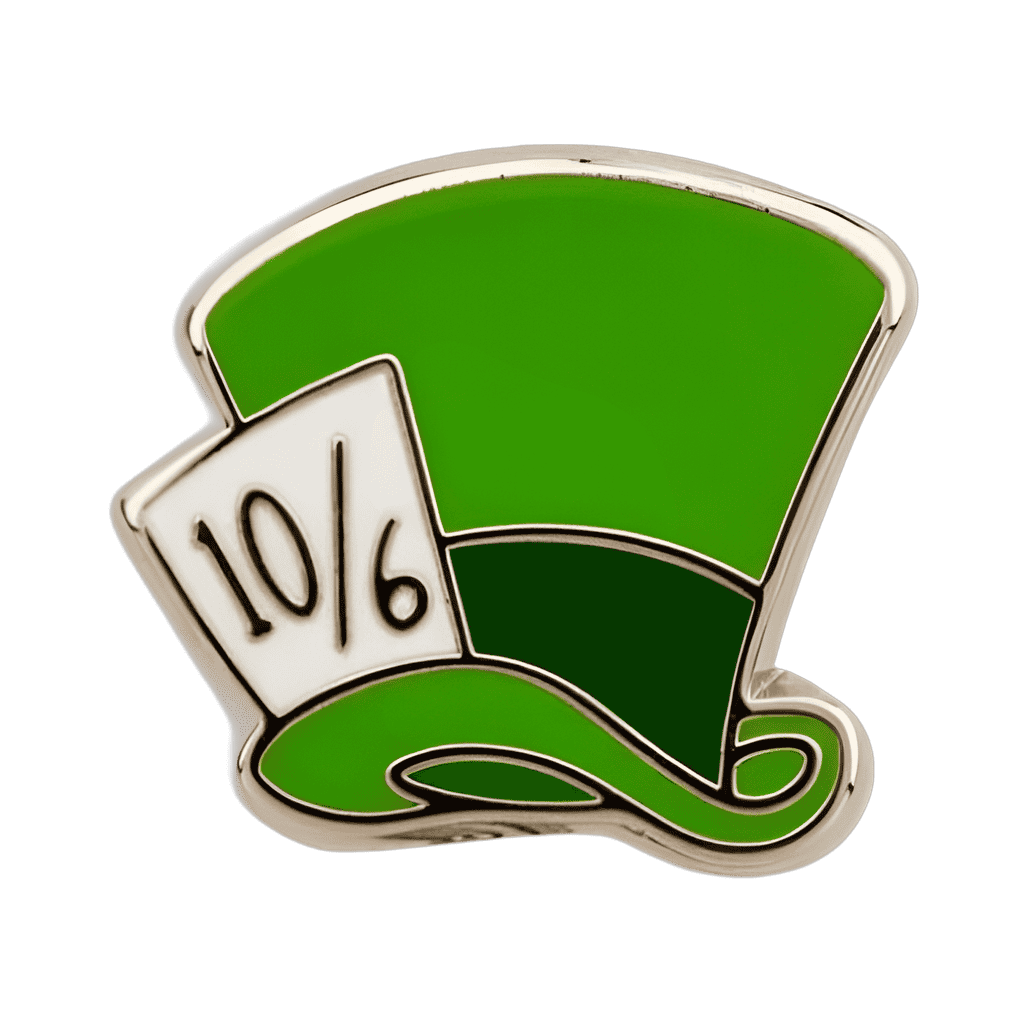 Mad Hatter's Hat Disney pin