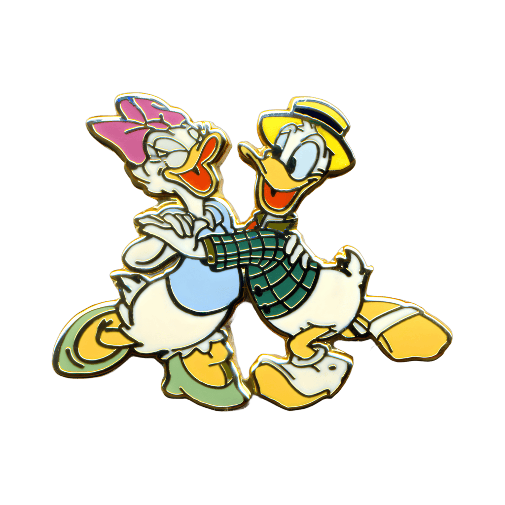 Donald & Daisy Duck Dancing Disney pin