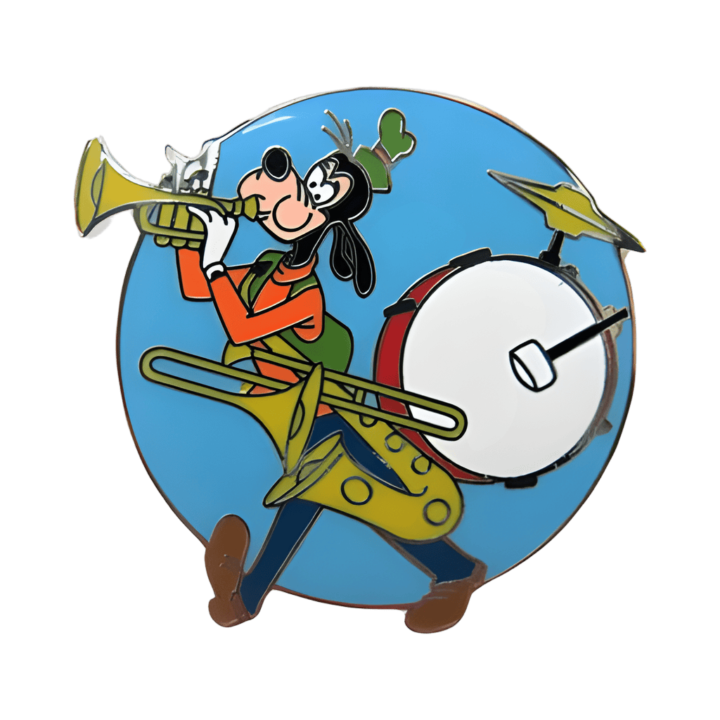Goofy One Man Band Disney pin