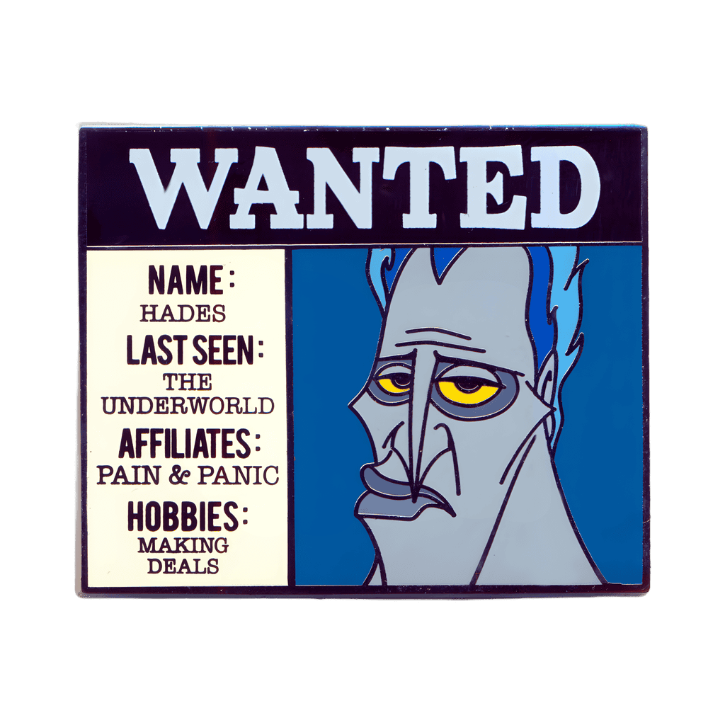 Hades Disney pin