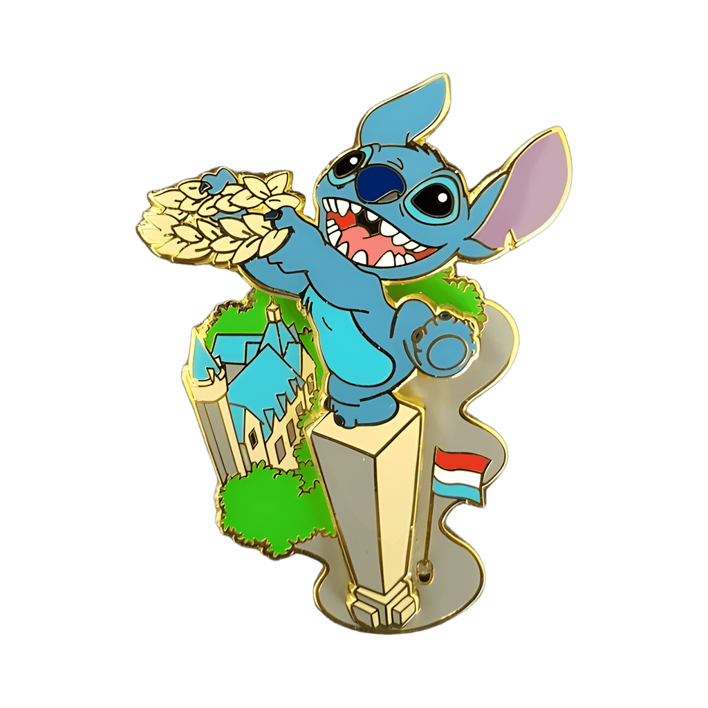 Stitch in Luxembourg #12 Disney pin