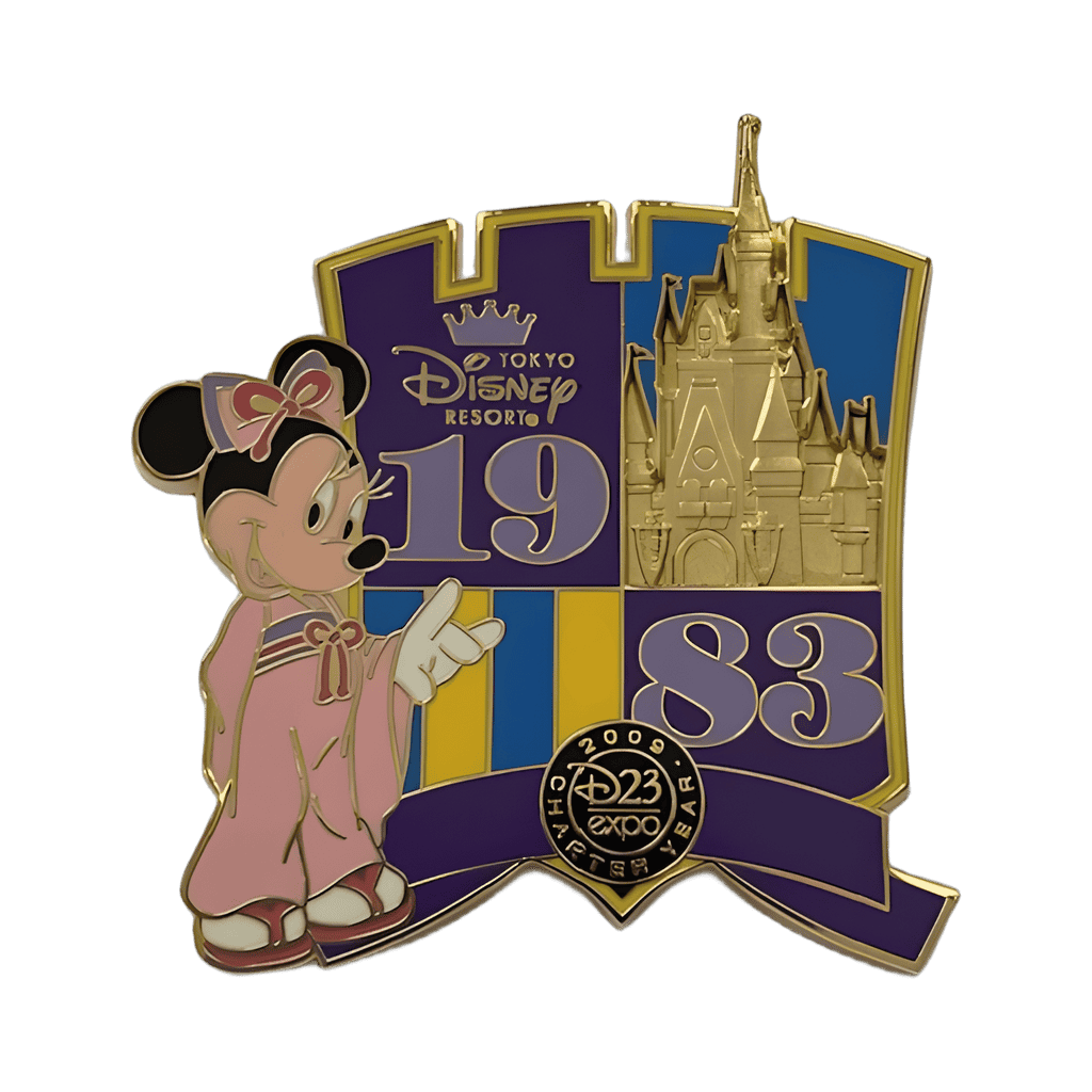 Tokyo Disneyland - Minnie Mouse Disney pin