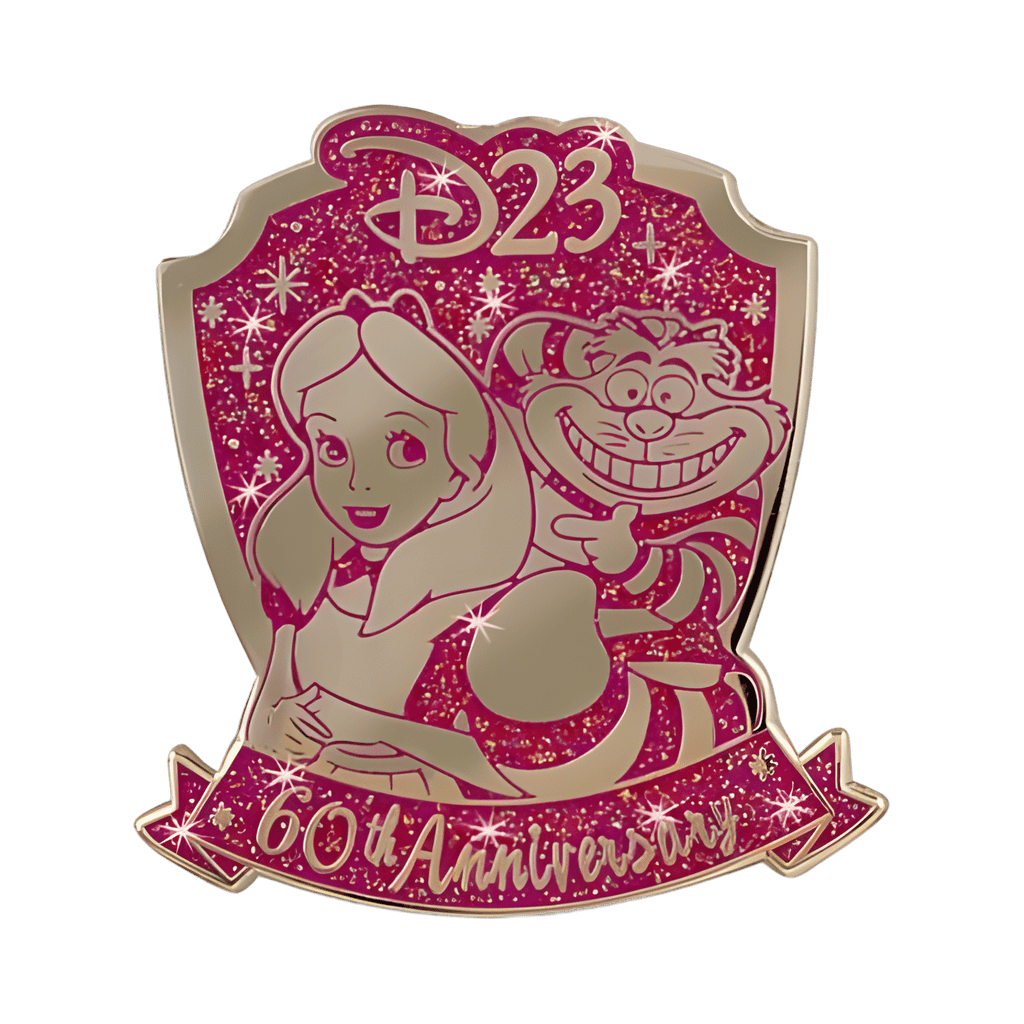 Alice in Wonderland 60th Anniversary Disney pin