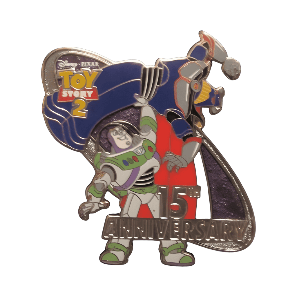 Toy Story 2 15th Anniversary - Buzz Lightyear & Zurg Disney pin