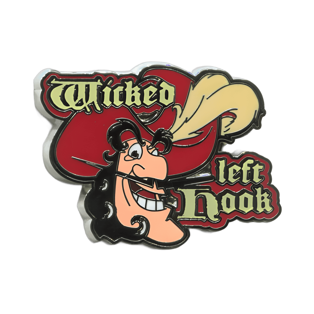 Captain Hook - Wicked Left Hook Disney pin