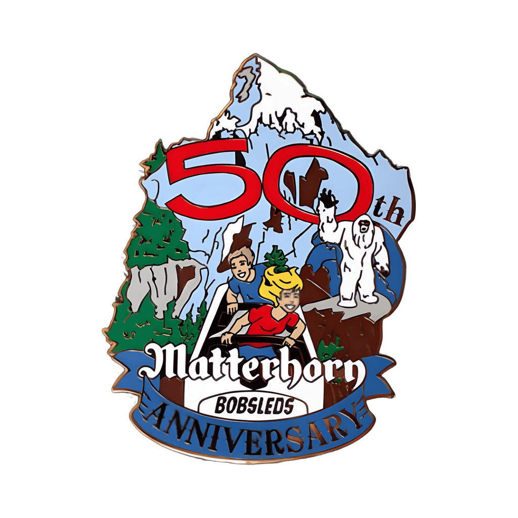 50th Matterhorn Bobsleds Anniversary Disney pin